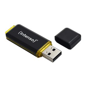 Intenso High Speed Line USB flash drive 128 GB USB Type-A 3.2 Gen 1 (3.1 Gen 1) Zwart, Geel