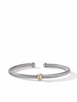 David Yurman bracelet Cable Classics Centre Station en or 18ct - Argent - thumbnail