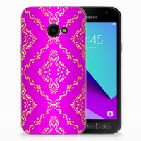 Siliconen Hoesje Samsung Galaxy Xcover 4 | Xcover 4s Barok Roze - thumbnail