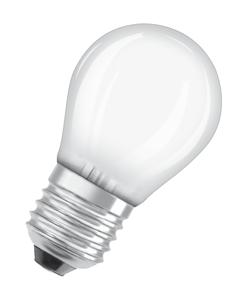 OSRAM 4058075437067 LED-lamp Energielabel E (A - G) E27 Peer 4 W = 40 W Warmwit (Ø x l) 45 mm x 77 mm 1 stuk(s)