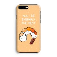 You're Shrimply The Best: iPhone 8 Plus Volledig Geprint Hoesje - thumbnail