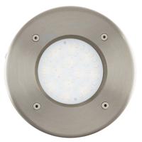 EGLO Tuingrondspot LED Lamedo 2,5 W rond zilverkleurig 93482