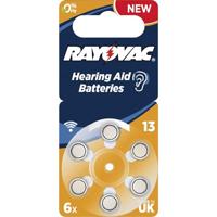 Rayovac Batterij voor hoortoestellen 13 AU - Oranje Pack of 8
