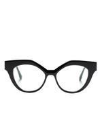 Cazal lunettes de vue 5000 à monture papillon - Noir