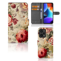 Hoesje voor Xiaomi Redmi Note 12 Pro Plus Bloemen - thumbnail