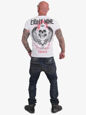 Yakuza / t-shirt Inevitable in wit Yakuza / t-shirt Inevitable in wit