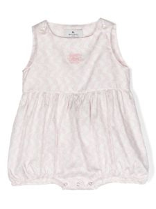 ETRO KIDS barboteuse à motif cachemire - Rose