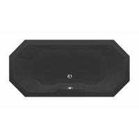 Ligbad Inbouw Xenz Sumba 1-2 Persoons Duobad 80x175x45cm Acryl Ebony Zwart Mat met Poten