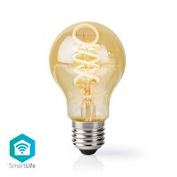 Nedis SmartLife LED Filamentlamp | Wi-Fi | E27 | 360 lm | 4.9 W | 1 stuks - WIFILRT10A60 WIFILRT10A60