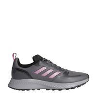 adidas Performance Runfalcon 2.0 hardloopschoenen trail grijs/roze