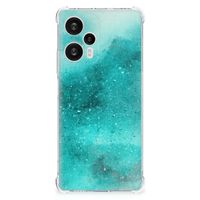 Back Cover Xiaomi Poco F5 Painting Blue - thumbnail