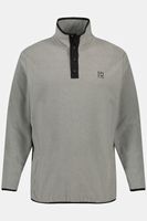 troyer van fleece, grote maten, male, bruin, maat: xxl, polyester, jay-pi