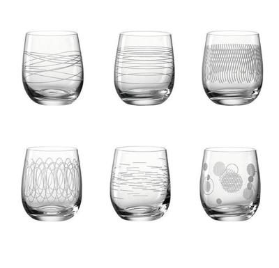 Leonardo Casella Waterglas met print 0,36 l, per 6
