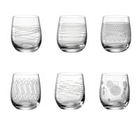 Leonardo Casella Waterglas met print 0,36 l, per 6