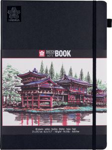 Sakura schetsboek, 80 vel, 140 g/m², ft A4, wit papier