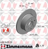 Remschijf Coat Z 400140920