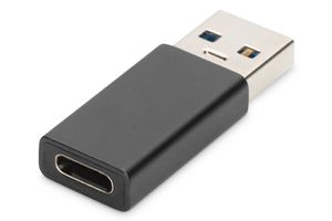 Digitus USB 3.2 Gen 1 (USB 3.0) Adapter [1x USB 3.2 Gen 1 stekker A (USB 3.0) - 1x USB-C bus] Adapter