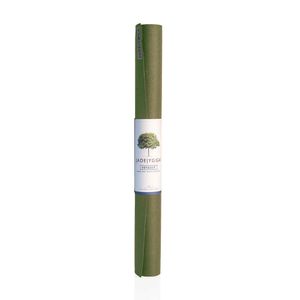 Jade Yoga Voyager Reis Yogamat Eco Rubber Olijfgroen 1.6 mm - (173 x 61 cm)