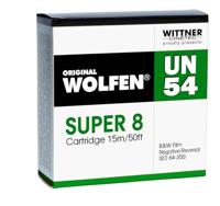 Originele WOLFEN B+W negatieffilm SUPER 8 ISO 64-200