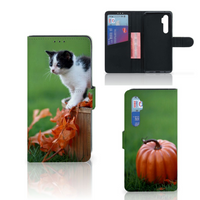 Xiaomi Mi Note 10 Lite Telefoonhoesje met Pasjes Kitten - thumbnail