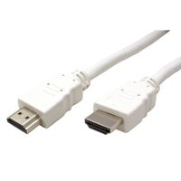 VALUE HDMI High Speed Cable met Ethernet M-M, wit, 10 m - thumbnail