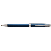 Balpen Parker Sonnet blue lacquer CT medium