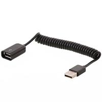 Delock USB 2.0 type A spiraalkabel (tot 60 cm)