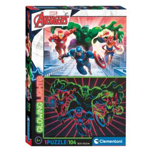 Clementoni Glow in the Dark Puzzel Avengers, 104st.