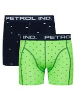 Petrol Industries 2-pack Boxershorts Deep Navy - S