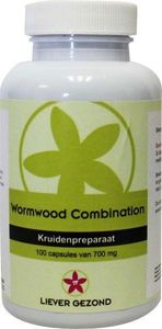 Liever Gezond Wormwood combination parasietenkuur (100 caps)