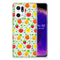 OPPO Find X5 Pro Siliconen Case Fruits