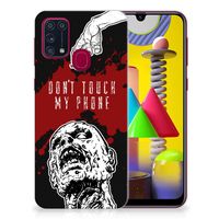 Samsung Galaxy M31 Silicone-hoesje Zombie Blood