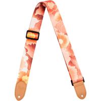 Flight S35 Polyester Ukulele Strap Flower draagband voor ukelele - thumbnail