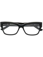 Balenciaga Eyewear lunettes de vue à monture papillon - Noir