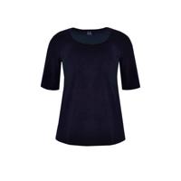 Yoek T-shirt donkerblauw