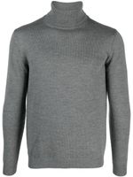 Roberto Collina pull en laine à col roulé - Gris