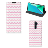 OPPO A5 (2020) | A9 (2020) Hoesje met Magneet Waves Roze