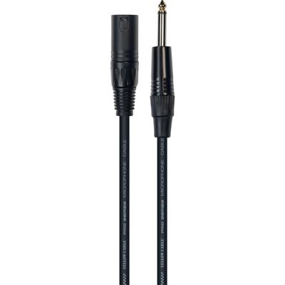 Yellow Cable M05JX 6.3 mm TS Jack Male - XLR Male, 5m Yellow Cable M05JX 6.3 mm TS Jack Male - XLR Male, 5m