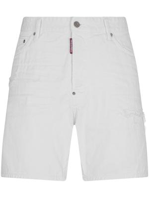 Dsquared2 Shorts met logo - Wit