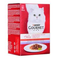 Purina Gourmet zalm tonijn kattenvoer 6 x 50 g