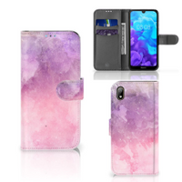 Hoesje Huawei Y5 (2019) Pink Purple Paint - thumbnail