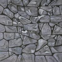 Walimex Pro Motiefstof achtergrond (3x6 m) Stones