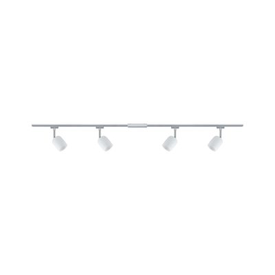 Paulmann Blossom Compleet railsysteem URail G9 40 W LED Chroom, Chroom (mat), Satijn