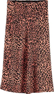 Bias cut midi skirt combo f