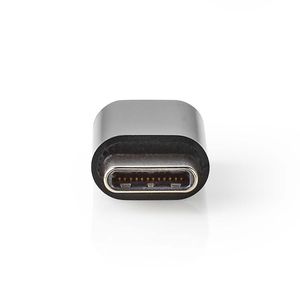 Nedis CCGP60910BK tussenstuk voor kabels USB-C Micro B Zwart