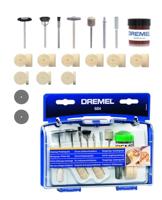 Dremel 684 Multifunctionele Polijstset - Set met 20 Multitool Accessoires voor Reinigen en Polijsten incl. Polijstpasta