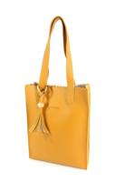 PU Convent Garden dames Hoog model shopper oker