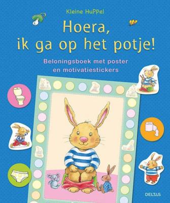 Deltas beloningsboek Kleine Huppel Hoera, ik ga op het potje!