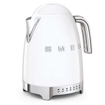 SMEG Variabele Waterkoker - 7 temperatuurstanden - wit - 1.7 liter - KLF04WHEU SMEG Variabele Waterkoker - 7 temperatuurstanden - wit - 1.7 liter - KLF04WHEU
