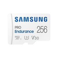 Samsung PRO Endurance 256GB + Adapter - MicroSD Kaart